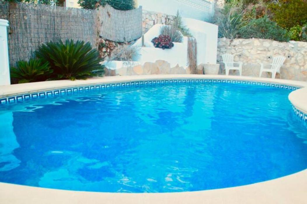 בניסה Charming Villa In Montemar With Private, Heated Pool And Sea Views מראה חיצוני תמונה