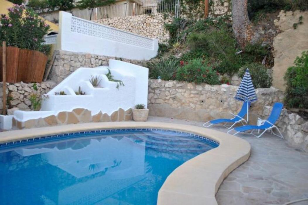בניסה Charming Villa In Montemar With Private, Heated Pool And Sea Views מראה חיצוני תמונה